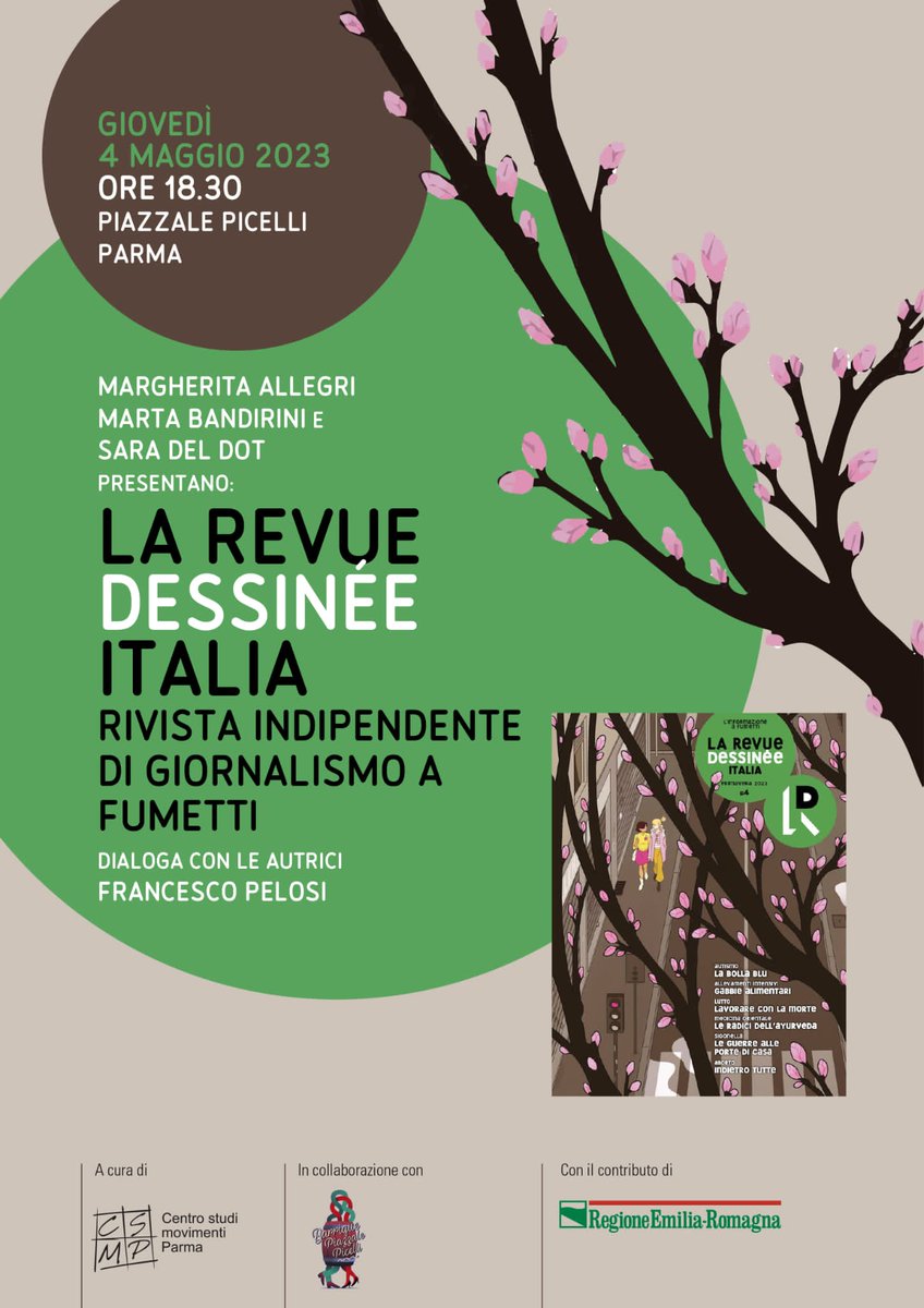 RevueDessineeIT's tweet photo. Questo giovedì a Parma!👇 https://t.co/Md56zTb2Ev
