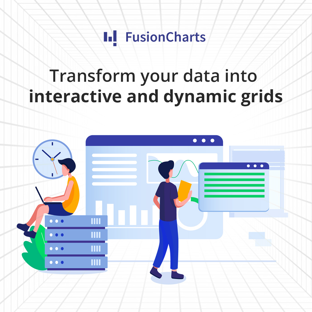 FusionCharts's tweet image. 👋 Say goodbye to endless scrolling and manual sorting with #FusionGrid! Our powerful grid solution automates the process, so you can focus on analyzing your data instead of organizing it 👉 bit.ly/3ZBkemT

#FusionCharts #developers #DataVisualization #WebDevelopment