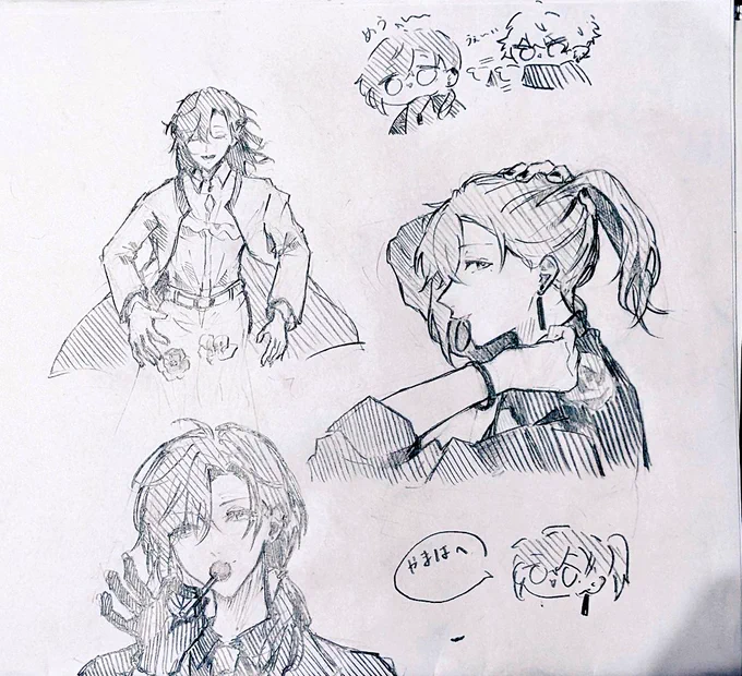 こなみとイラスト交換会したわよ…………✨💗😭最高ありがとう!!!! 