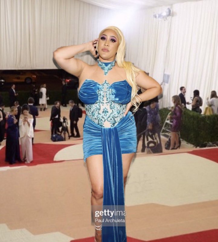 bgcteainsta's tweet image. Natalie nunn for met gala 😍