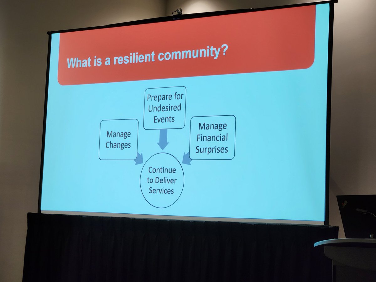 DARLACAMPBELL's tweet photo. Resilient Community: Minimize "oh no" moments. #CNAM2023 Taylor McNeill @Dilloncities https://t.co/18SHfbaVrG