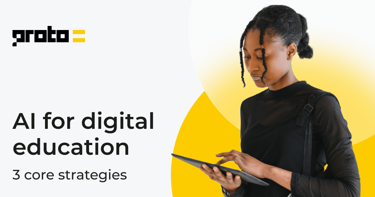 The pandemic has sparked a lot of innovation in education, but it has also widened learning inequality. Educational institutions can focus on three core strategies when deploying technology to enable accessible learning.

Learn more here: proto.cx/news/ai-for-di…