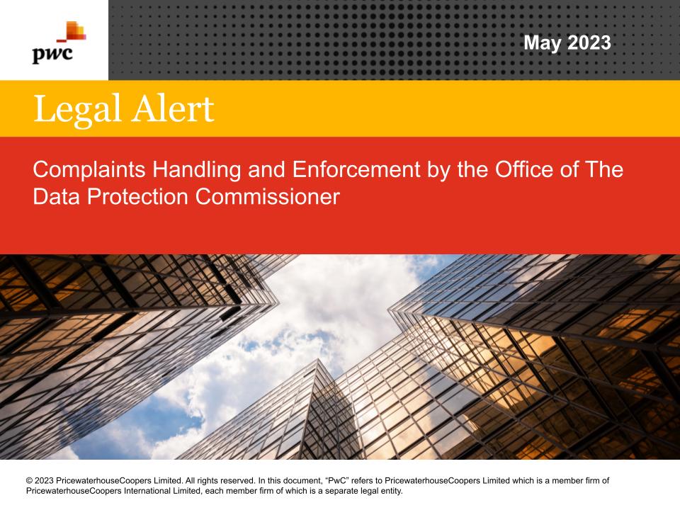PwC Kenya on Twitter "This Legal Alert highlights the data protection