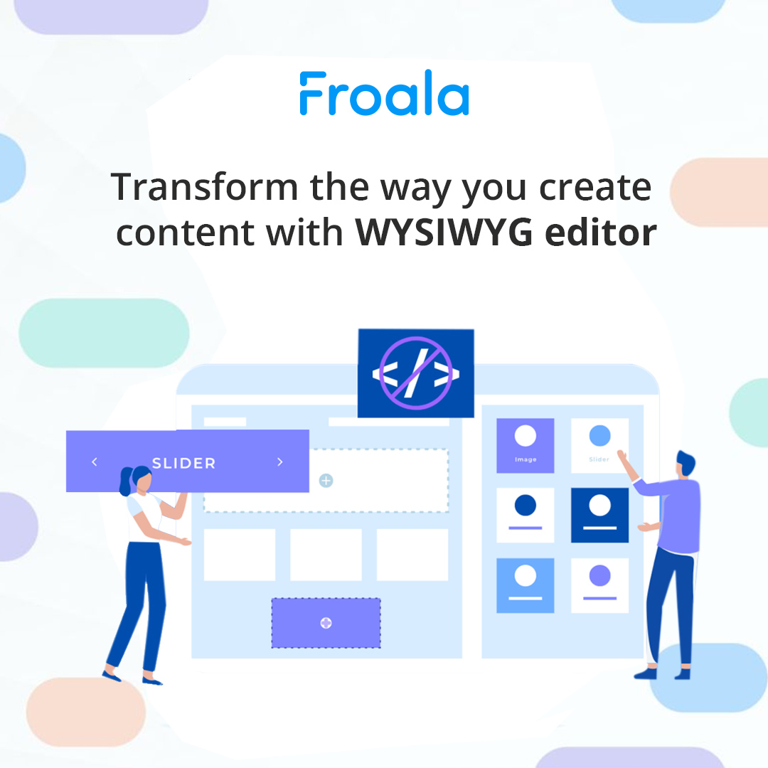 🤔 Are you tired of clunky and outdated web editors? Check out Froala's #WYSIWYGeditor and see just how easy and modern #webdesign can be 👉 bit.ly/3Ry8A7F

#Froala #WYSIWYG #HTMLEditor #developers