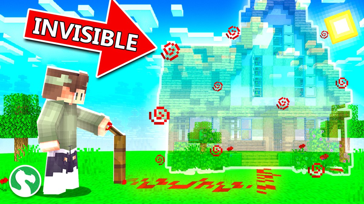 You can make your house in this survival invisible to hide from friends or enemies! ✨🔎✨😲

Available on the <a href="/MinecraftMarket/">Minecraft Marketplace</a>! ⭐
🛒 bit.ly/dodo-invisible…