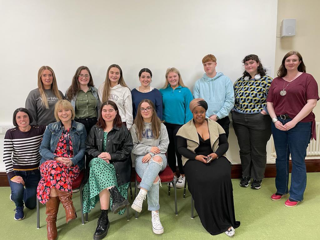 PsychologyMIC's tweet photo. How quickly a year goes, many congrats to our staff &amp; students on the successful completion of the first year of our new BSc Psychology programme. We couldn’t have wished for a better first cohort! Great to see you all for celebratory cake today 🍰 🥳 #SmallButPerfectlyFormed https://t.co/gc2eA3xjMF