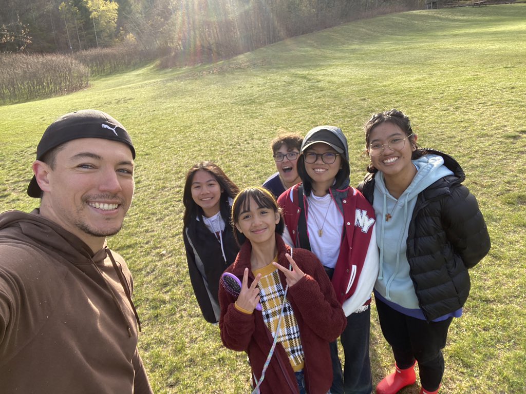 MrAndrewSousa's tweet photo. Wake up call ⏰. Nothing gets everyone up and alert like some morning Barbie Girl 🎶 and NSYNC 🎶  let’s get this full day of activities going 🌲 👟 ✏️ @SFX_TCDSB  @mslauranigro  @MsRoccosanto  @rendaj6 https://t.co/V0lO4dNVlh