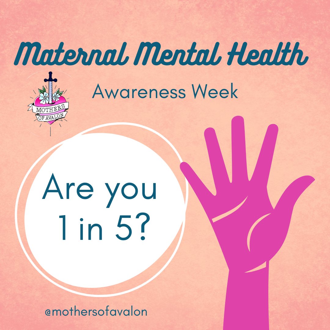 Are you 1 in 5?  Raise your hand and let it be known so those who are in the dark may know that they are not alone and there is hope. #maternalmentalhealthweek