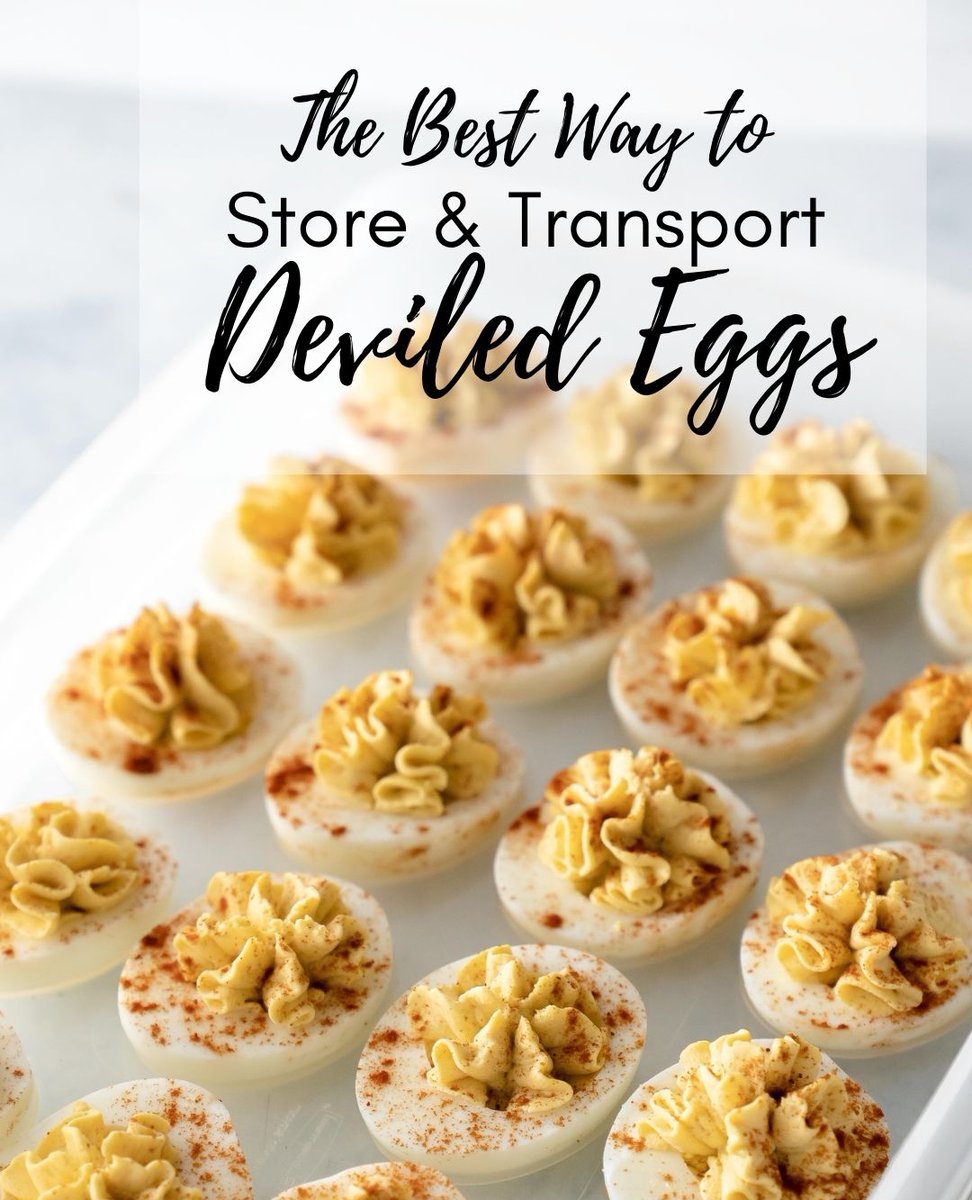 HealthNkitchen's tweet image. **The Best way to Store &amp;amp; Transport Deviled Eggs**

healthstartsinthekitchen.com/the-best-way-t…