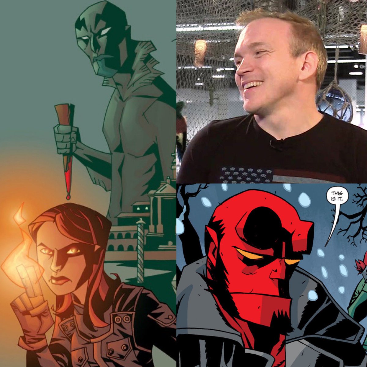 hellboybookclub's tweet photo. New Episode Today!
https://t.co/Zm3uBKni3x
Michael Avon Oeming talks about Hellboy, B.P.R.D. and more on this week’s podcast! LINK IN BIO! @Oeming #hellboybookclub #podcast #hellboy #mikemignola #michaelavonoeming #oeming #interview https://t.co/17FHhPXCL3