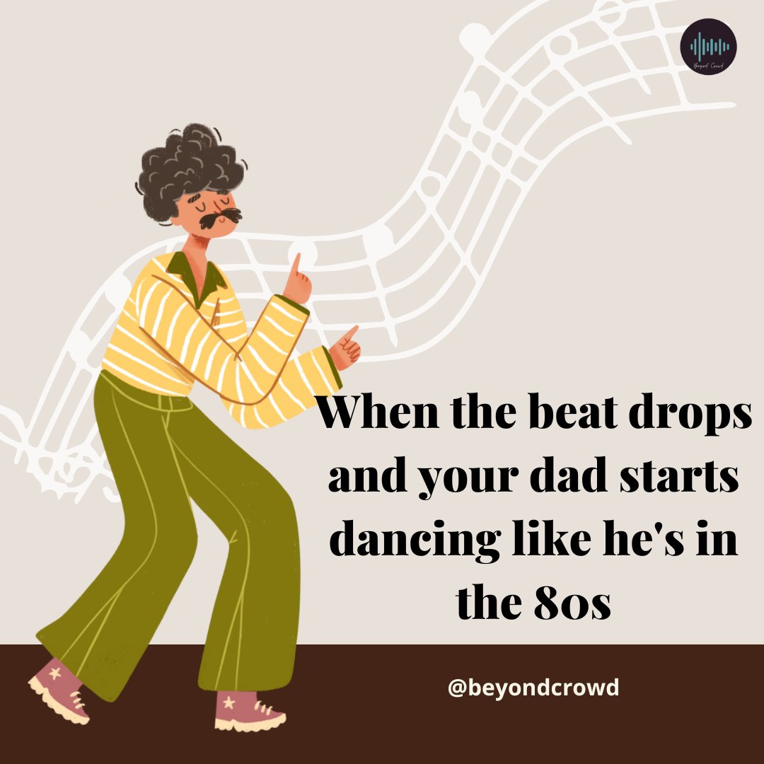 80s flashback or just dad moves? 🤔🕺😂 #WhenTheBeatDrops #DadDancing #MusicalMood