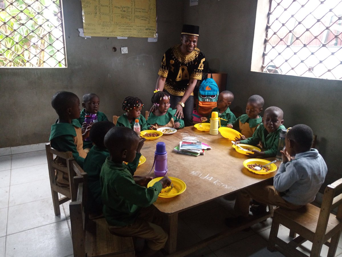 Ntangjulius's tweet photo. Today 2/5/23, I personally presided over the launching ceremony of the @comvisiongroup #HGSFP in Buea, SWR #CMR. A big step towards the right direction. @WFP_Cameroon @WanjaKaaria @GNgwaneh @Zahralillian https://t.co/voXqy0yCCZ