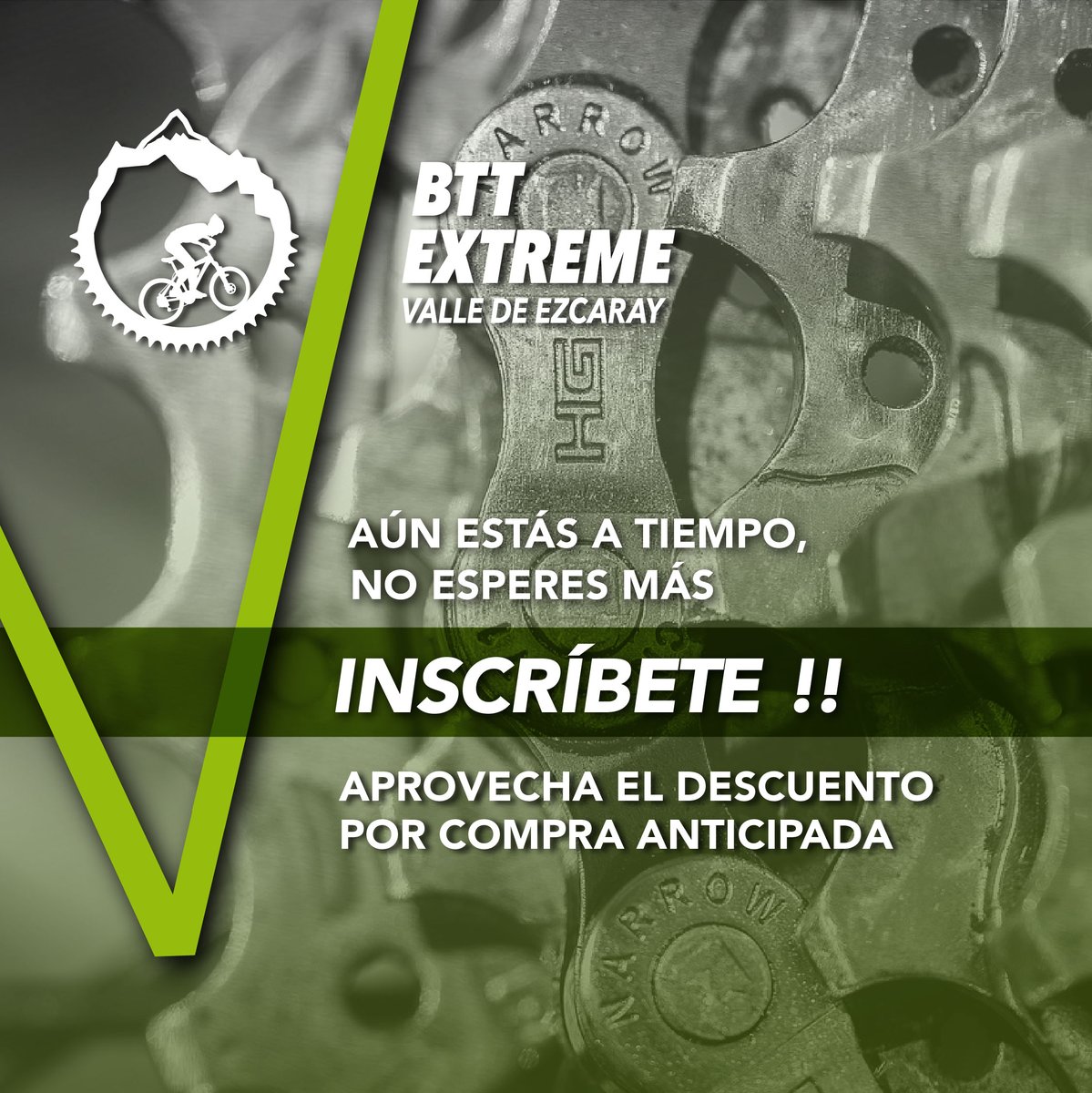 🏁5ª BTT EXTREME VALLE DE EZCARAY🏁

Aprovecha el DESCUENTO por compra anticipada!!👉buscametas.com/modulos/ticket…

#LaRioja #Ezcaray #lariojaorg #lariojaturismo #bttezcaray2023 #btt #bttespaña #bici #deporte #sport #bike #mountain #adrenalina #reservalarioja #esoquesienteseslarioja