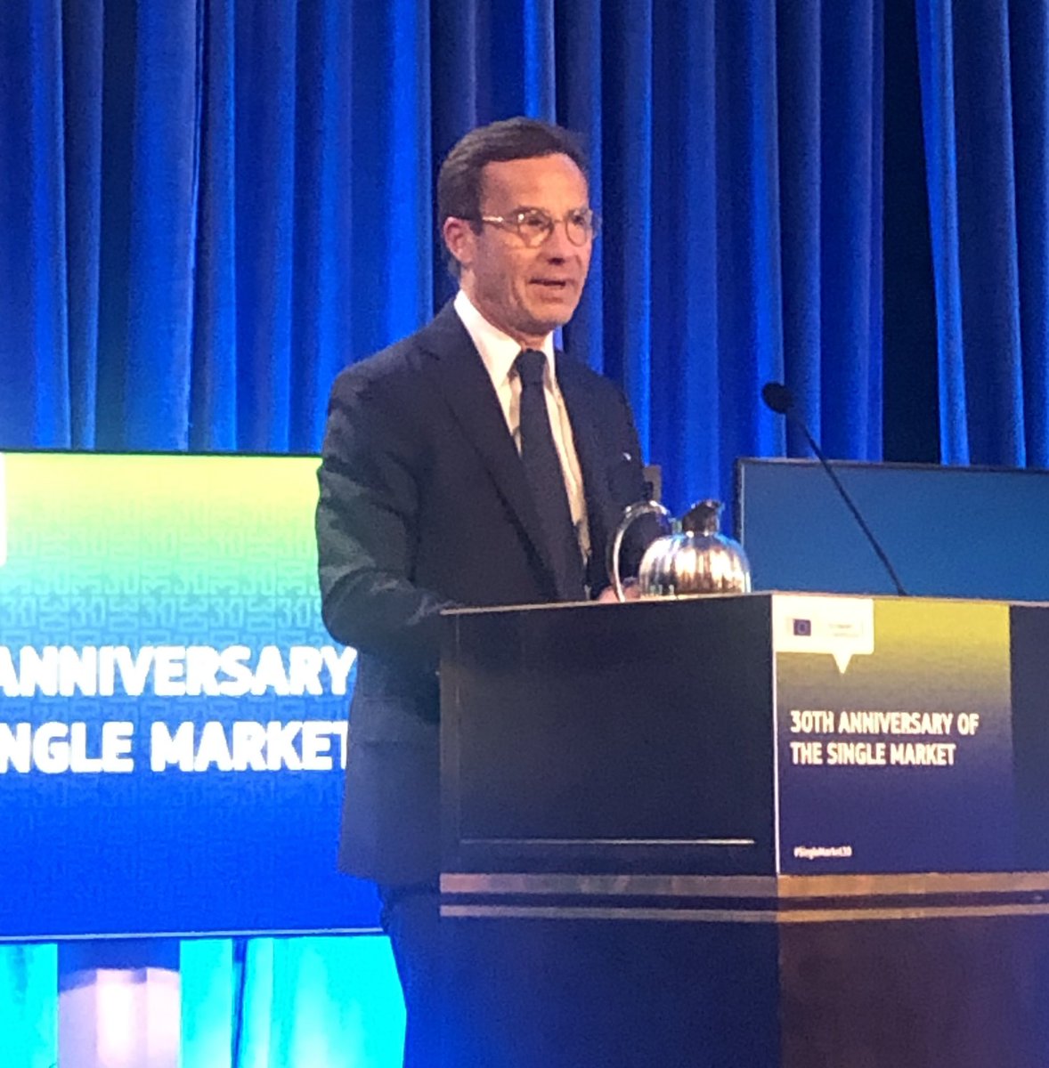 TradeEuropa's tweet photo. Delighted to be taking part in the 30th Anniversary of the Single Market event in Stockholm today 🇸🇪🇪🇺
The Single Market is indeed one of the EU’s greatest achievements and should be expanded and deepened to harness the potential of digitalisation.
#SingleMarket30 https://t.co/50E6dF3Y1F