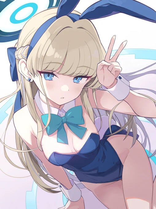 かわいいうさぎさん #ブルーアーカイブ  #トキ