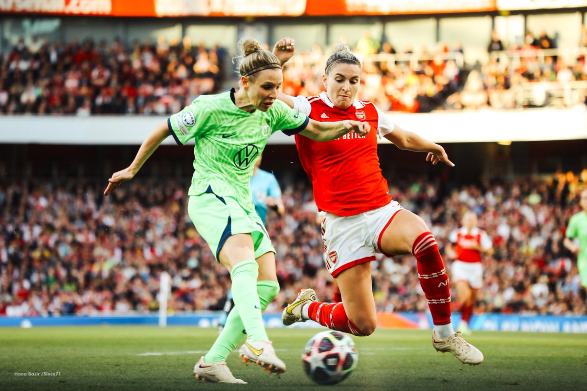 hanabasirrr's tweet photo. 🧵📸 Thread of pics from yesterday’s #UWCL semi finals between Arsenal and Wolfsburg at the Emirates shot for @Since71Blog 

Full gallery in my bio and gallery + write up soon on @Since71Blog 🤭 https://t.co/el153sPtO6