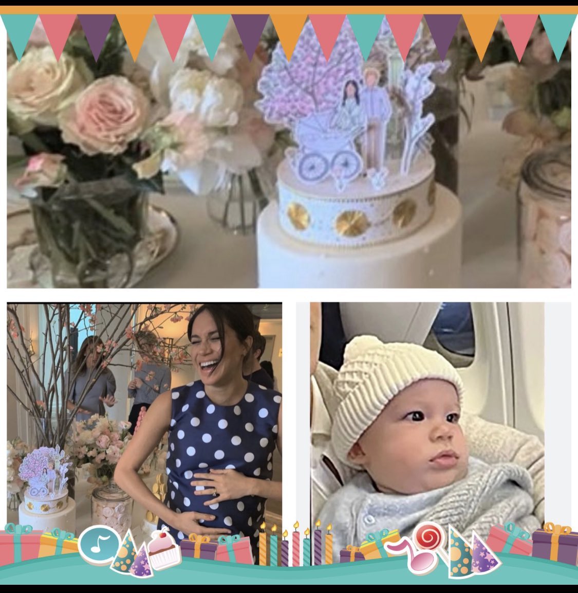 LadyHbrid's tweet photo. We are getting ready for Archie's Birthday and celebrating it with a bang #kingArchie ππππππ https://t.co/K3sEgnETI9