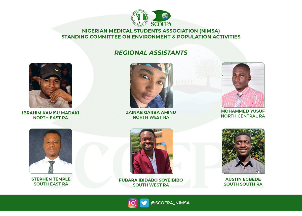 SCOEPA_NiMSA's tweet photo. https://t.co/4mKCOBdWKt

Congratulations to all newly appointed SCOEPA Executives, Regional Assistants, Sub Committee Heads and Local Officers.

Looking forward to an amazing year!

Signed
 VIFA AROJIE
 PRO 1

For
ORISAKWE BARBARA C.
SCOEPA NATIONAL DIRECTOR https://t.co/h21AquonRy