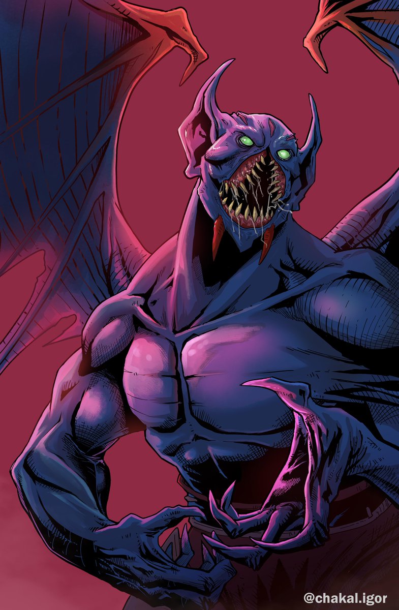 Astonishing Nightstalker art by u/IgorChakalArt