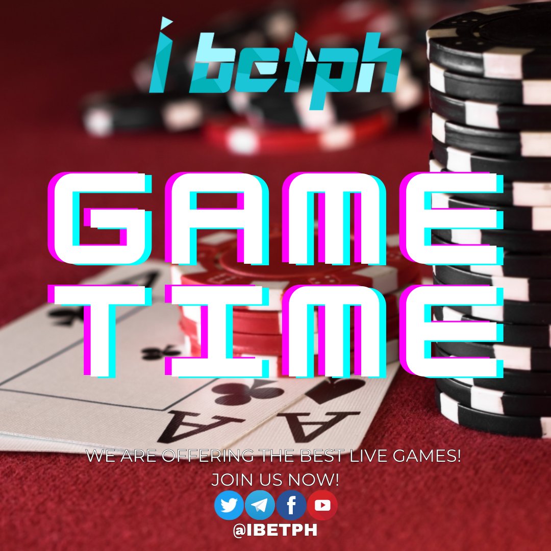 ibetph's tweet photo. GAME TIME!

WE ARE OFFERING THE BEST LIVE GAMES

WHAT ARE YOU WAITING FOR?

JOIN NOW!

#iBetPH
#BigWinner
#OnlineGaming
#CasinoGames
#BigWins
#MonthlyPromotions
#LUCKYDRAW
#GCashisBACK
#Maya
#GrabPay
#EasyCashIn
#EasyCashOut
#SecureGaming
#SportsBetting https://t.co/kT9aMs1s9R