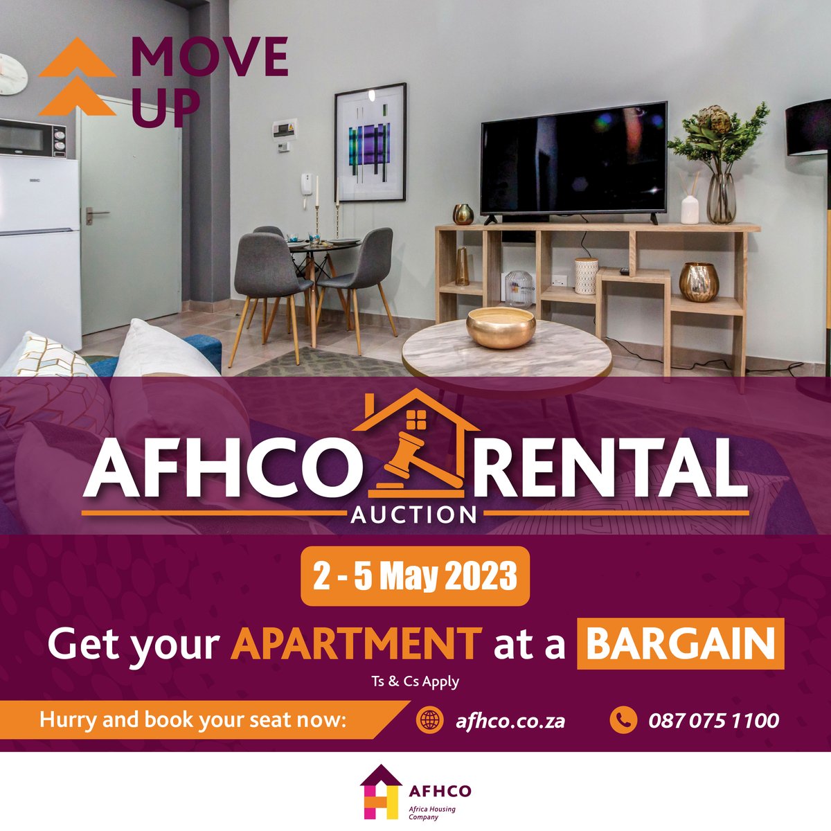The Rental Auction has begun! People are bidding for their dream homes at affordable prices. #Rental #AFHCORentalAuction #innercityrentals #cityliving #MoveUp #StaywithAFHCO #apartmentstolet #MoveUpwithAFHCO #AFHCO #propertymanagement #rent #apartments #johannesburg #gauteng