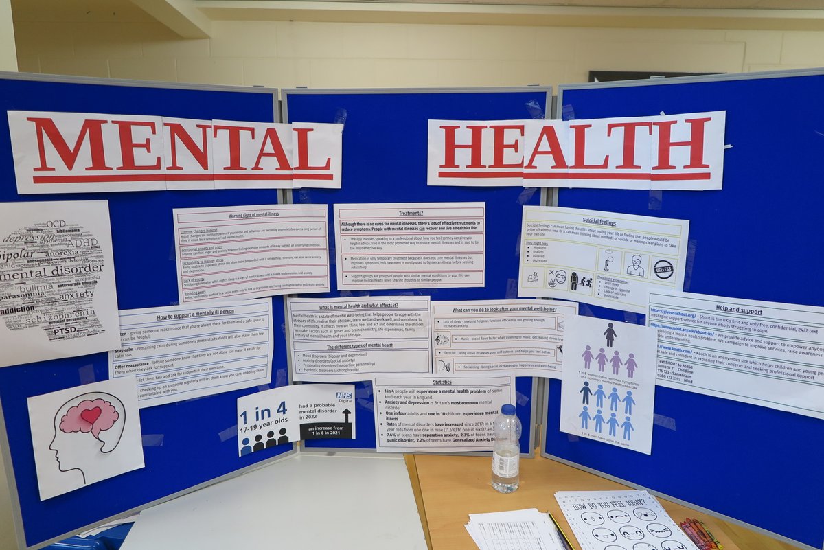 bingleygrammar's tweet photo. Last week, Year 10 Health and Social care students transformed N6 into a health promotion fair as part of their coursework for the new OCR nationals course. Well done to all who participated today and thank you also to year 9  for the first BGS health promotion fair a success! https://t.co/47VDyJ20Lb