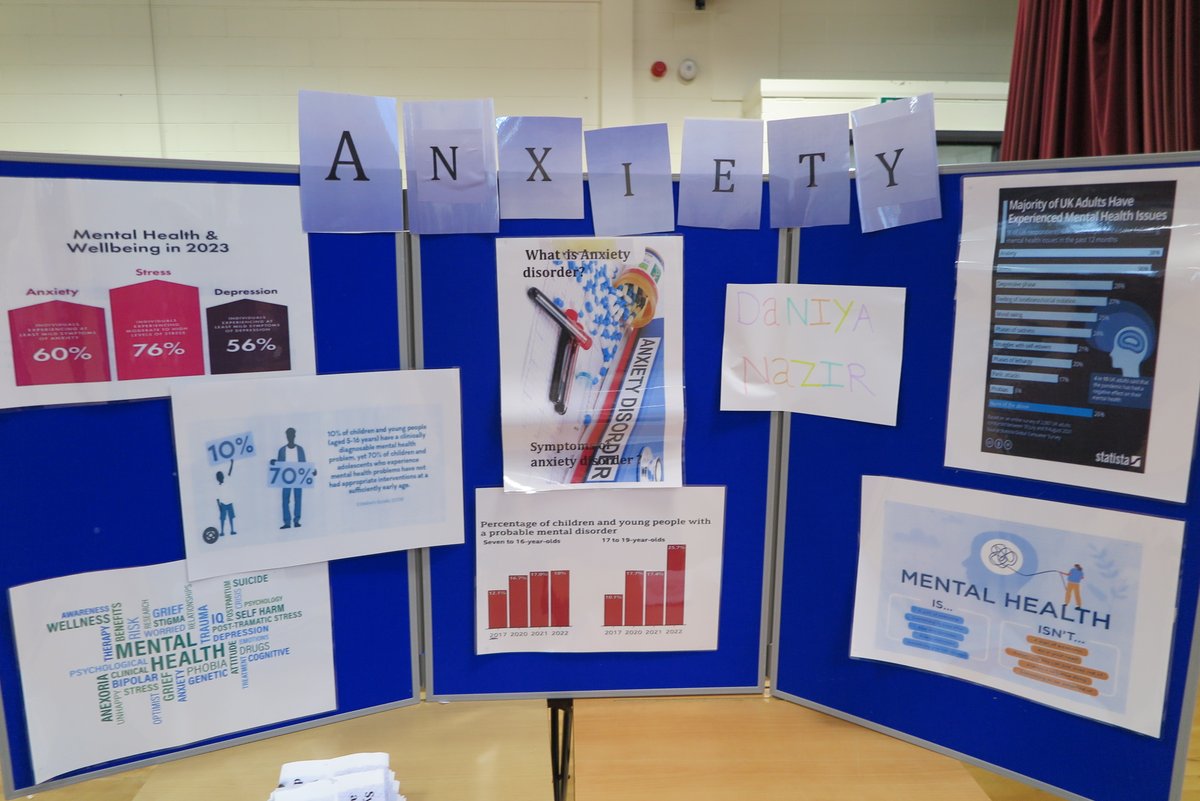 bingleygrammar's tweet photo. Last week, Year 10 Health and Social care students transformed N6 into a health promotion fair as part of their coursework for the new OCR nationals course. Well done to all who participated today and thank you also to year 9  for the first BGS health promotion fair a success! https://t.co/47VDyJ20Lb