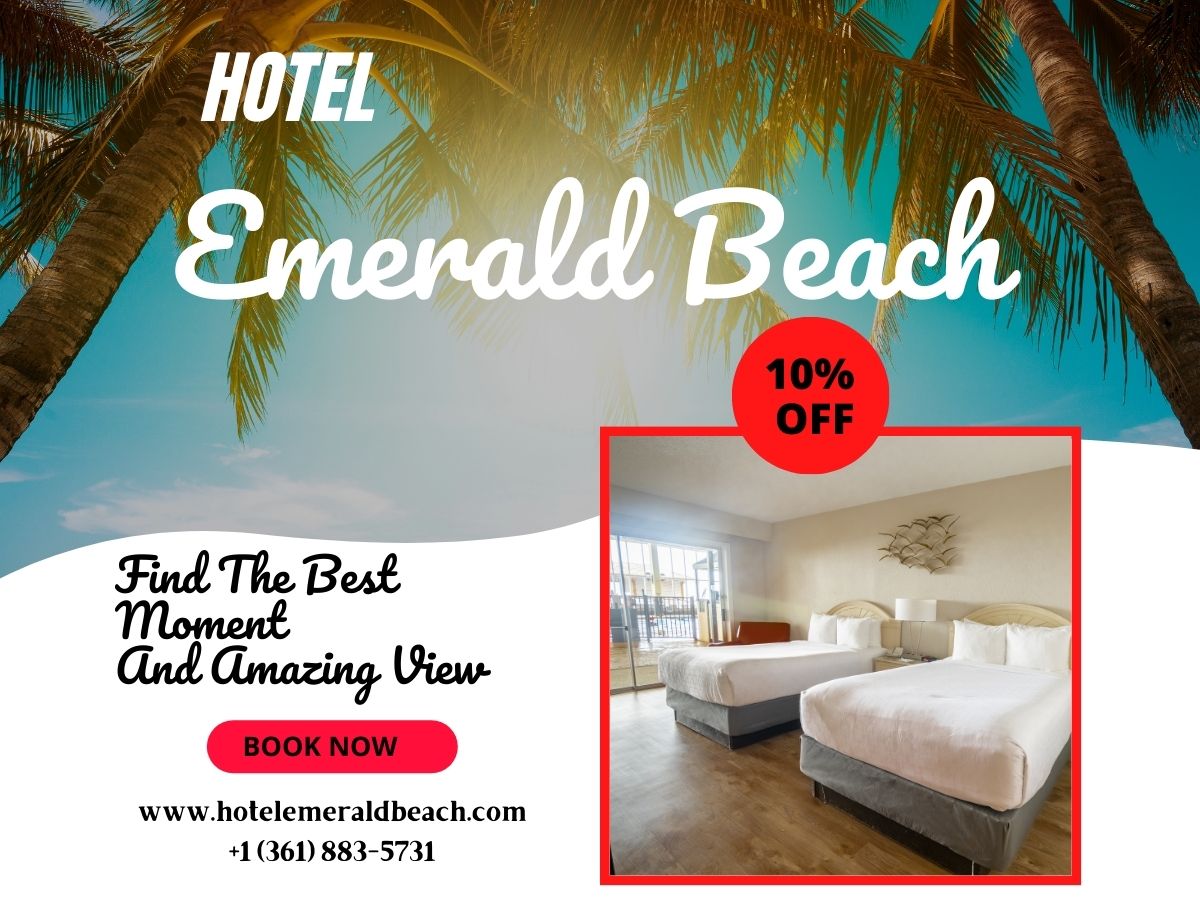 Hey, we're the friendly, chill place where you can find your happiness.
for more information please contact to us on : +1 (361) 883-5731 & hotelemeraldbeach.com
#hotelemerald #Besthotel #Booknow #Enjoy