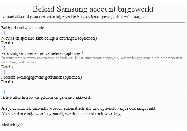 RobIMOAdvies's tweet photo. @samsung, @consumentenbond, @HccNetwork    Beleid Samsung account bijgewerkt. https://t.co/9t7CvXGFJq