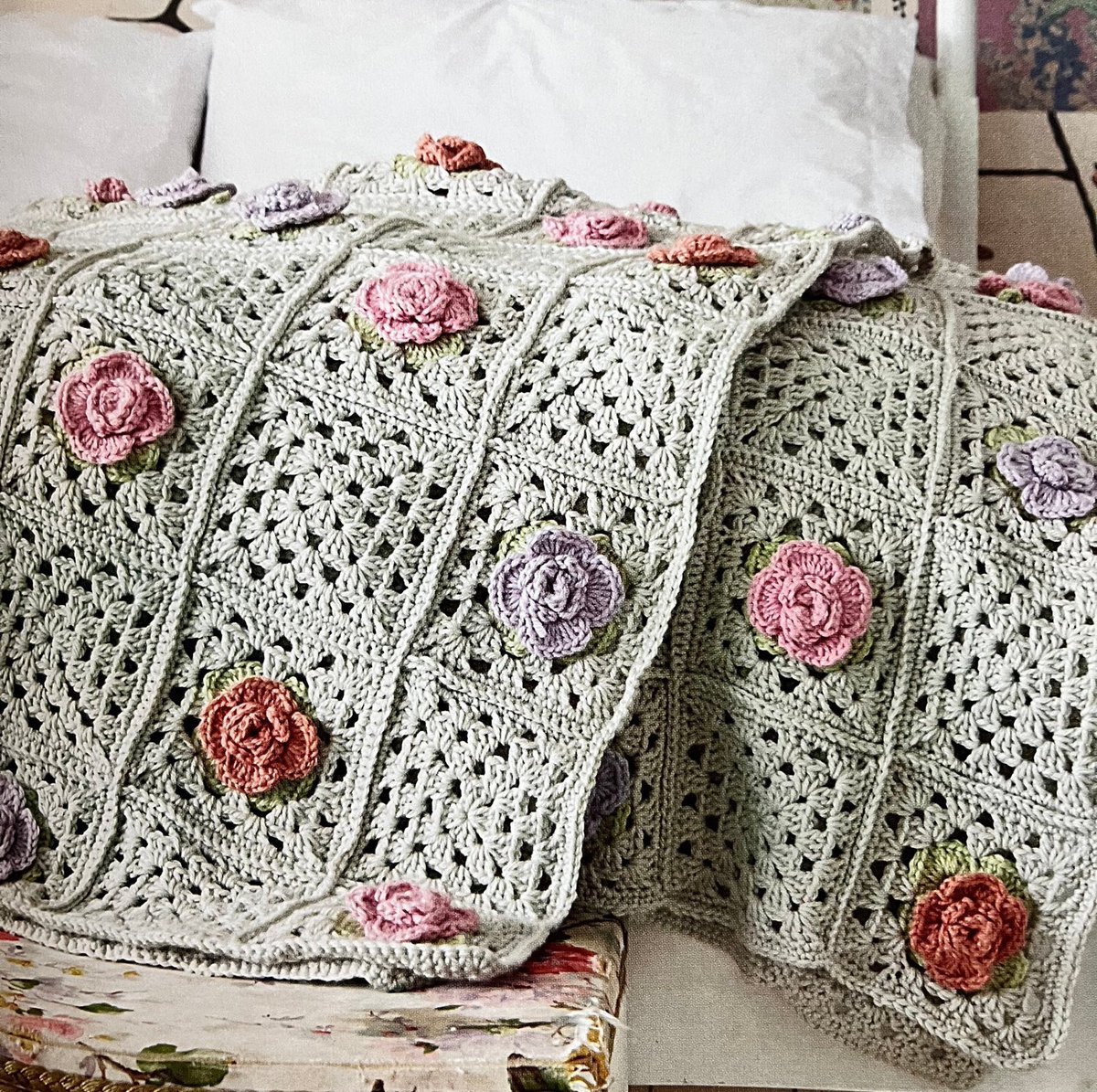 DDCrochetDesign's tweet photo. Granny Square Flower Rose Blanket Pattern #grannysquare #crochet #blanket #picinic #homely #magic #grannysquare #MHHSBD #UKMakers #shopindie #crochetpattern #flowerpower #crochetrose #crochetthrow #yarn #crochetproject https://t.co/w7fWjDXsAZ https://t.co/3z6KB5gq9a