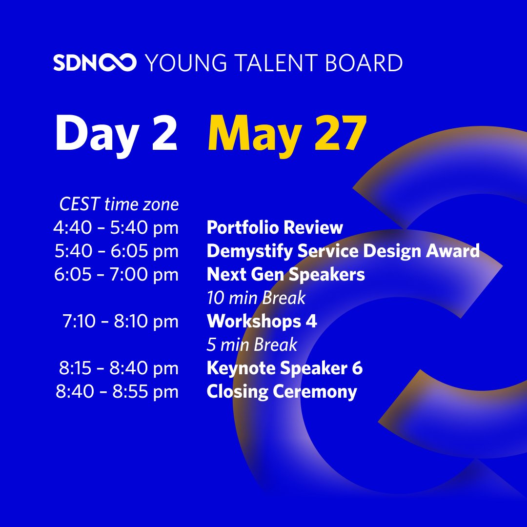 sdn_ytb's tweet photo. Weβre proud to announce our epic full schedule for SDN Next Gen Conference! π₯³
Block out your calendars for May 26 & 27, weβll see you online at #SDNNextGenCon https://t.co/7nqTFCWHNI