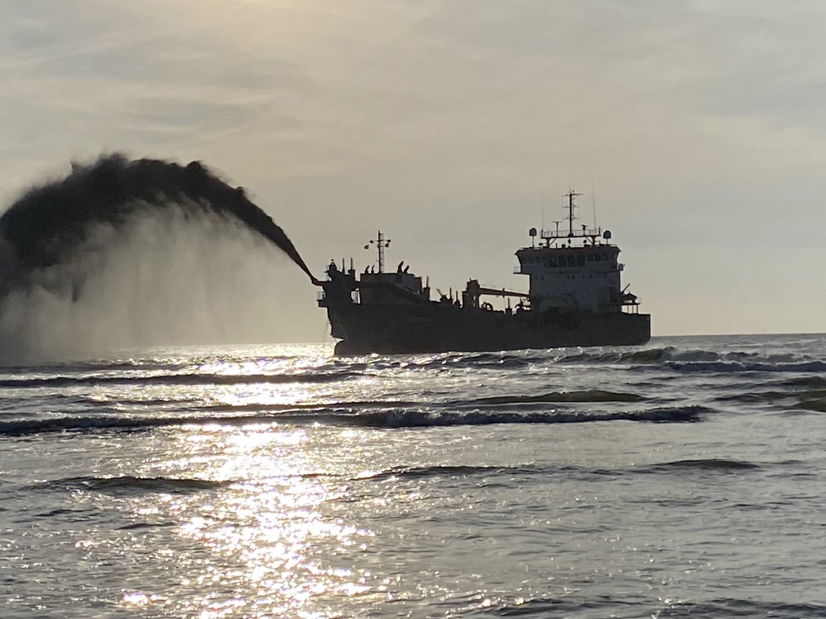 Vooroever zandsuppletie Hollum Ameland