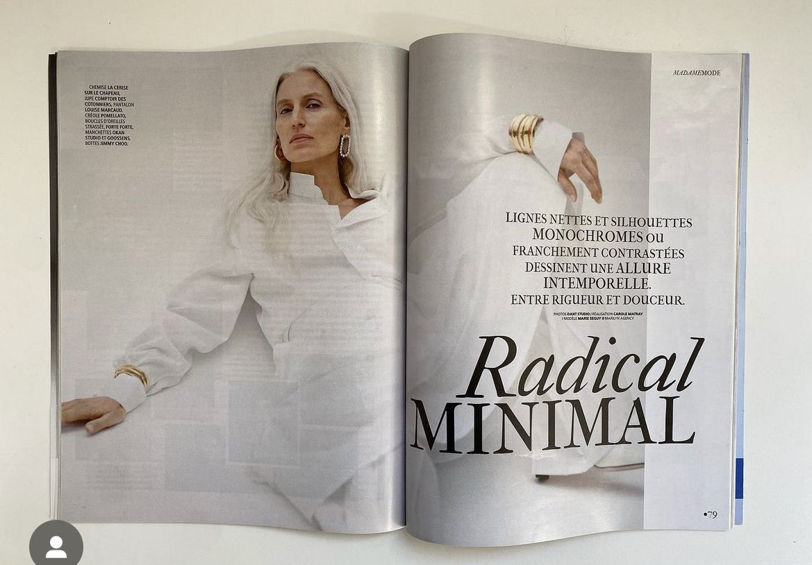 MarcaudLouise's tweet photo. Un Outfit tout blanc.
Je suis ravi d’avoir été sélectionné pour un édito spécial blanc dans le magazine @Madamefigaro ! Je suis tellement reconnaissante à l’équipe de la rédaction pour cette opportunité incroyable.
#madamefigaro #création #edit https://t.co/Oryfo0Cxp2