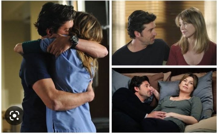Hazel07V's tweet photo. @sunshinegirlw Ellen Pompeo and Patrick Dempsey!!!! Waaah! I love them! Their chemistry is so natural #MerDer #greysanatomy https://t.co/oVj7iFefOz