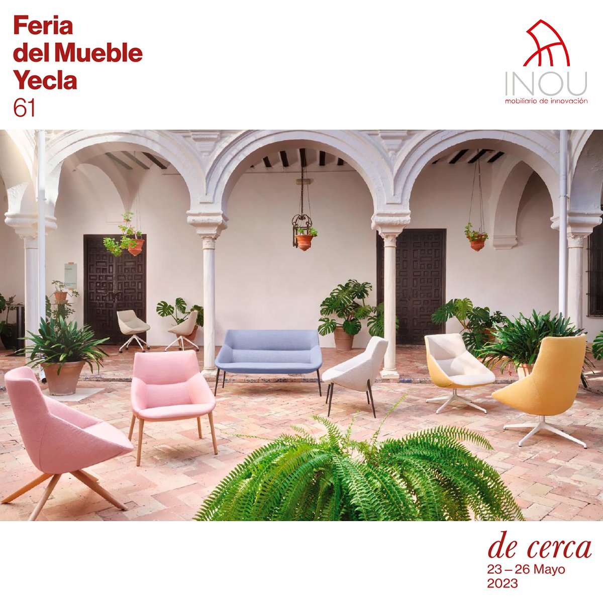 👍 ¡Mobiliario Inou se une a la 61’ Edición de la FMY!

Mobiliario INOU es una firma de proyectos integrales de amueblamiento contract y decoración: 
feriayecla.com/portfolio_page…

📍 Estand A15