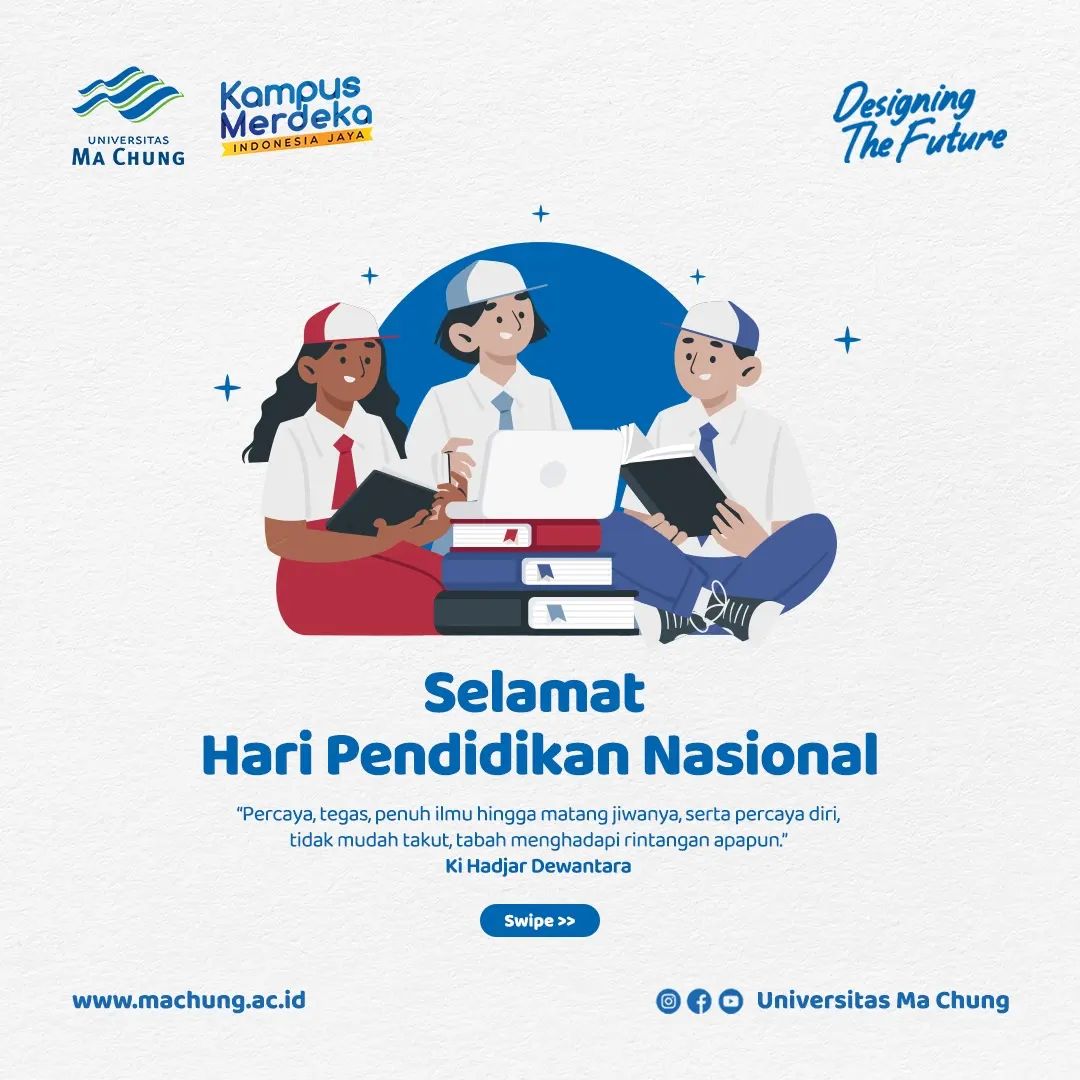 ma_chung's tweet photo. Selamat Hari Pendidikan Nasional.
Yuk simak kisah perjuangan pendidikan pimpinan Universitas Ma Chung.
Tulis di reply kisah kalian ya!! https://t.co/4KX9xVOUvx