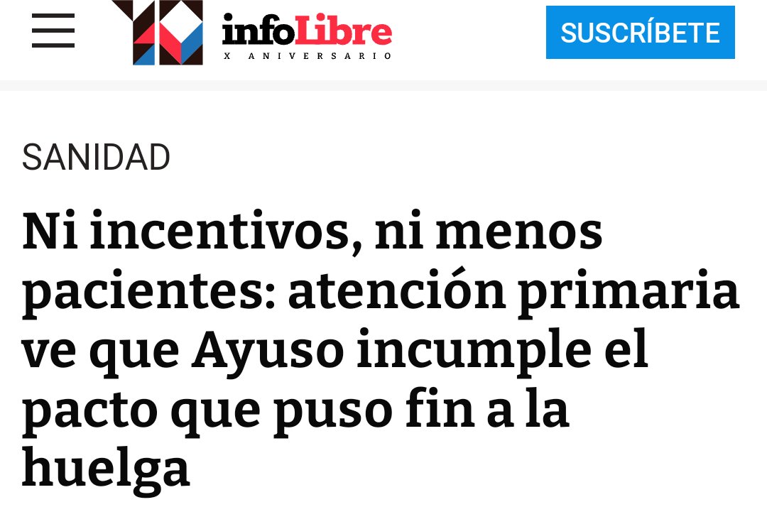 Iratxotravesa's tweet photo. Hoy muchos medios te deberían contar que Ayuso ha roto el pacto alcanzado con los sanitarios que puso fin a la huelga sanitaria, pero como Ayuso ha repartido reciente un millón de euros a 79 medios para limpiar su imagen sobre la gestión de las residencias, no te lo contarán y si te lo cuentan, será para criminalizar al personal sanitario que lucha por tu sanidad pública.