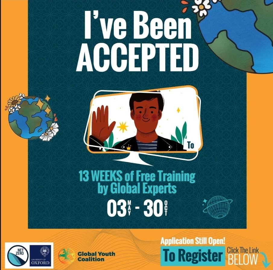 MakuarMabor's tweet photo. I'm so delighted that I've been accepted in the Global youth climate training. This collaboration between the Global Youth Coalition and Oxford Net Zero aims to empower young people to engage more directly in the UNFCCC system.  #youthclimatetraining2023 https://t.co/Q0LHcWoT5P