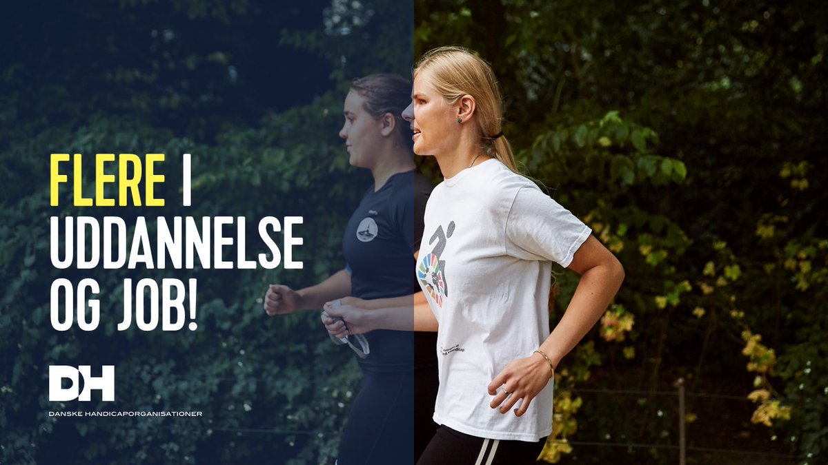 Mindst 40 procent af de unge uden uddannelse og job har et handicap. 

Vi har udarbejdet 19 forslag til at få flere unge med handicap til at gennemføre en uddannelse og komme i arbejde.

Læs mere her: handicap.dk/politik/dhs-po…