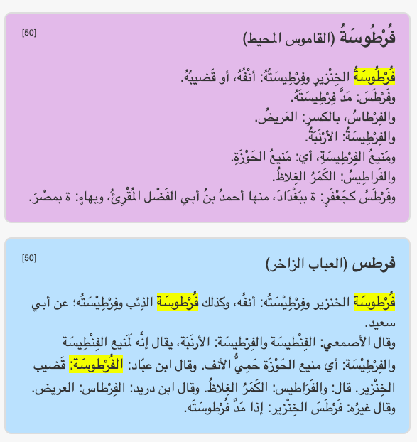 baheth_info's tweet photo. كلمة اليوم: فُرْطُوْسَة ...
هل كنت تعرف معناها؟

_____________________________

https://t.co/TECCXJGNSl

#كلمة_اليوم
#الباحث_العربي https://t.co/JXiaoAO2PX