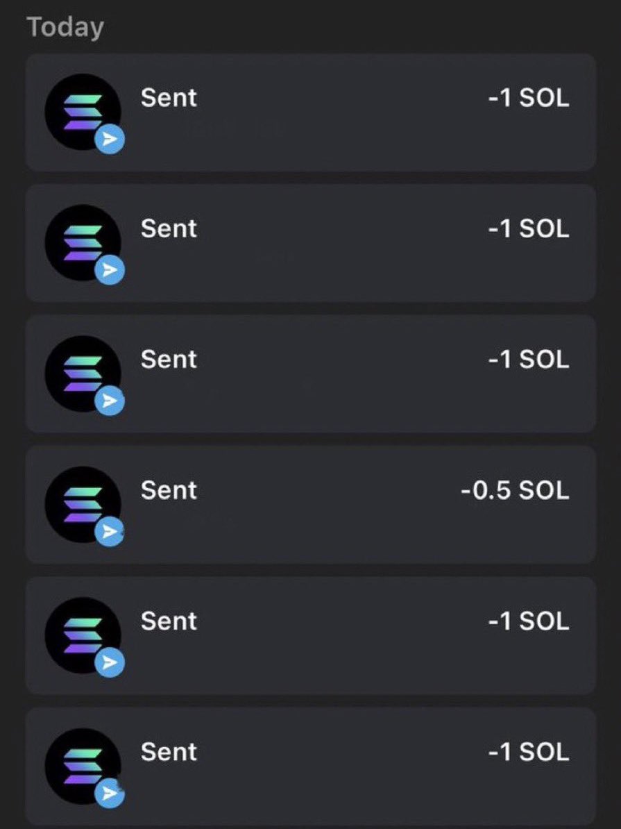 Airdropping some $SOL to my noti gang in the next 24 hours ⏰

Drop your wallet, follow &amp; RT 🎁