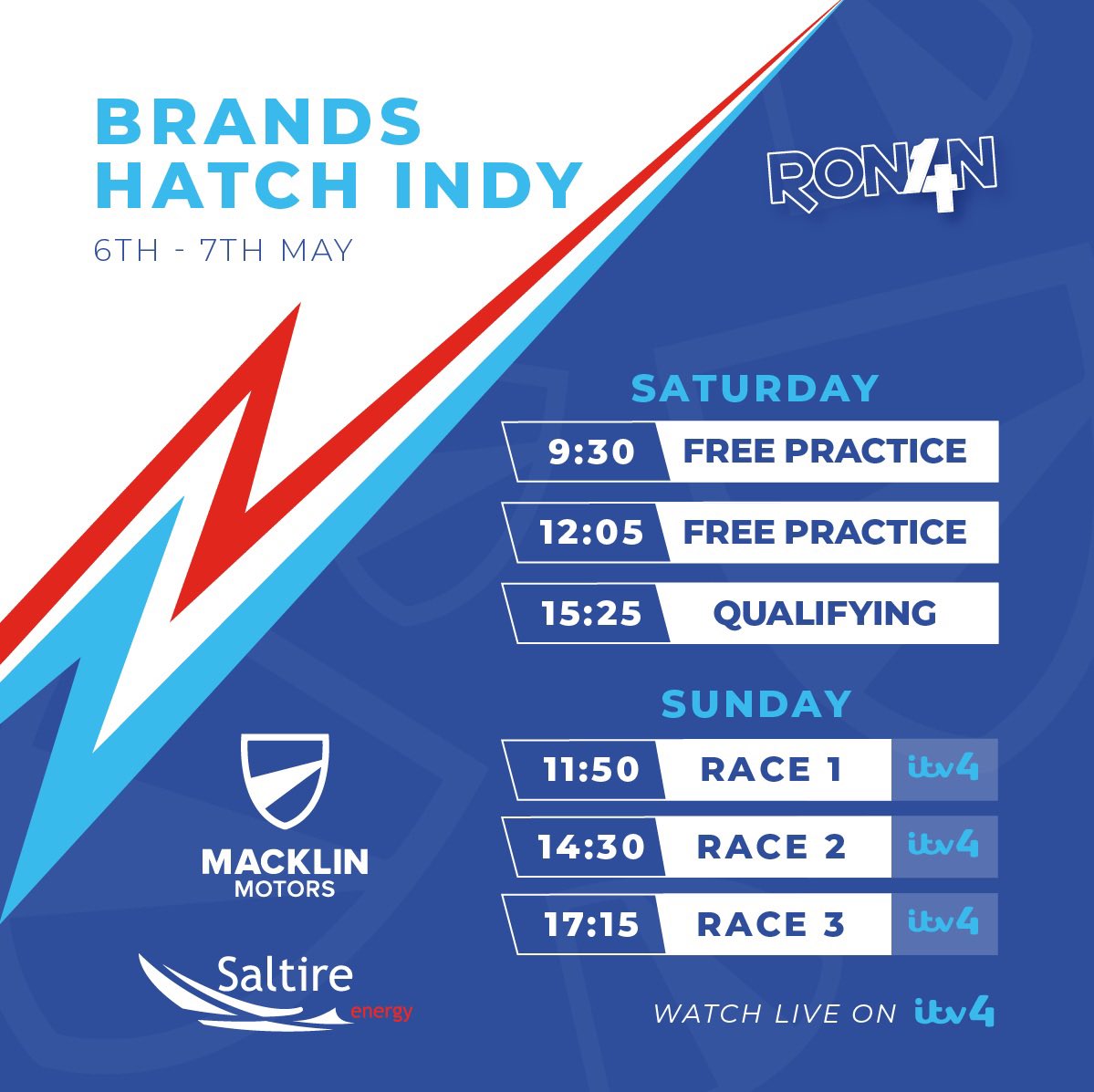 RonanPearson14's tweet photo. Race Week ✌🏻

📍Brands Hatch Indy - up there as one of my favourites, I cannot wait to get going again. 

Hungry for more👊🏻

EXCELR8 Motorsport I Macklin Motors I Saltire Energy

#RP14 #rollthedice #btcc https://t.co/IbAOK6saeI