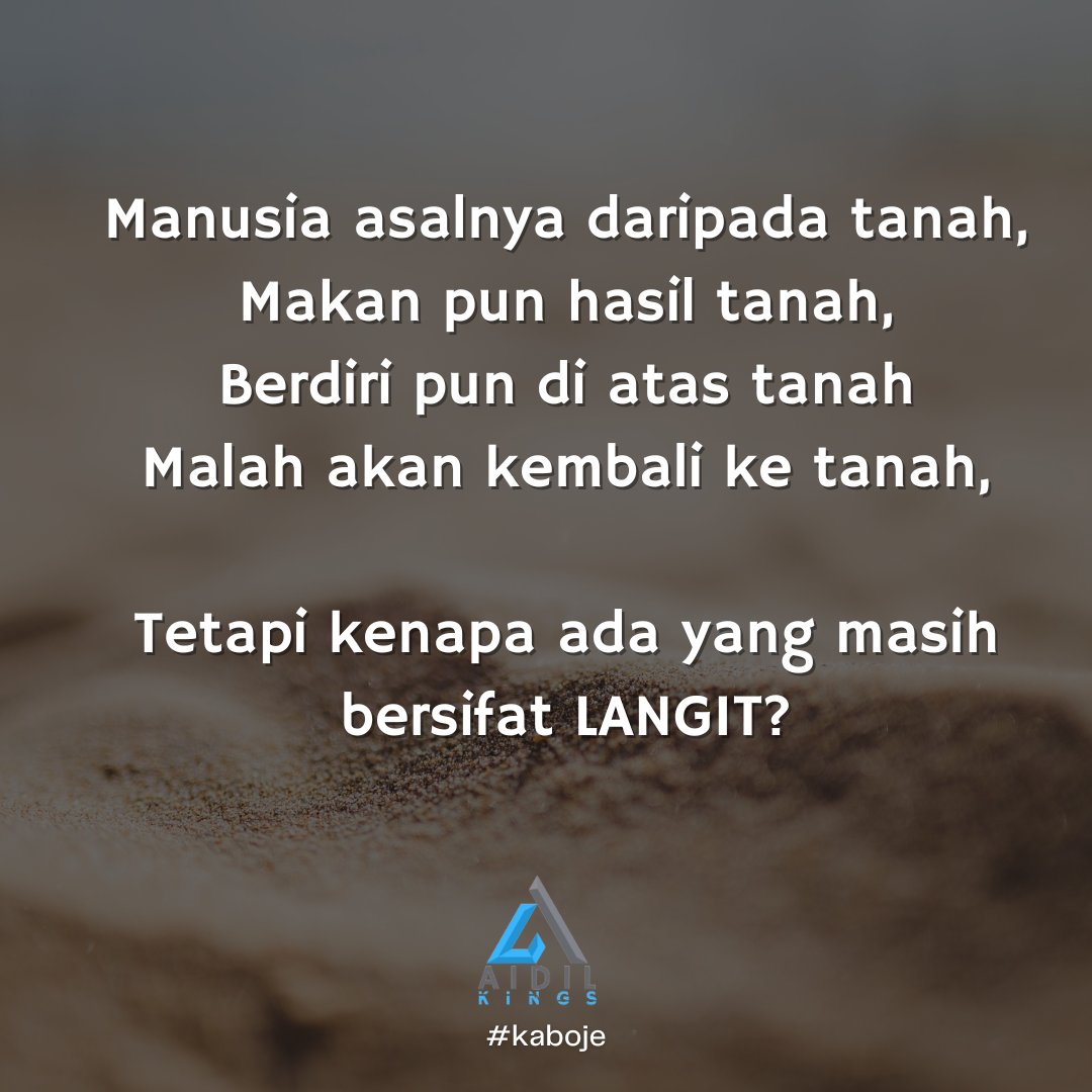 aidilaizuddin93's tweet photo. Kenapa bersifat LANGIT? ada ke korang jumpa jenis tak sedar macam tu? https://t.co/c7E4yatdqi