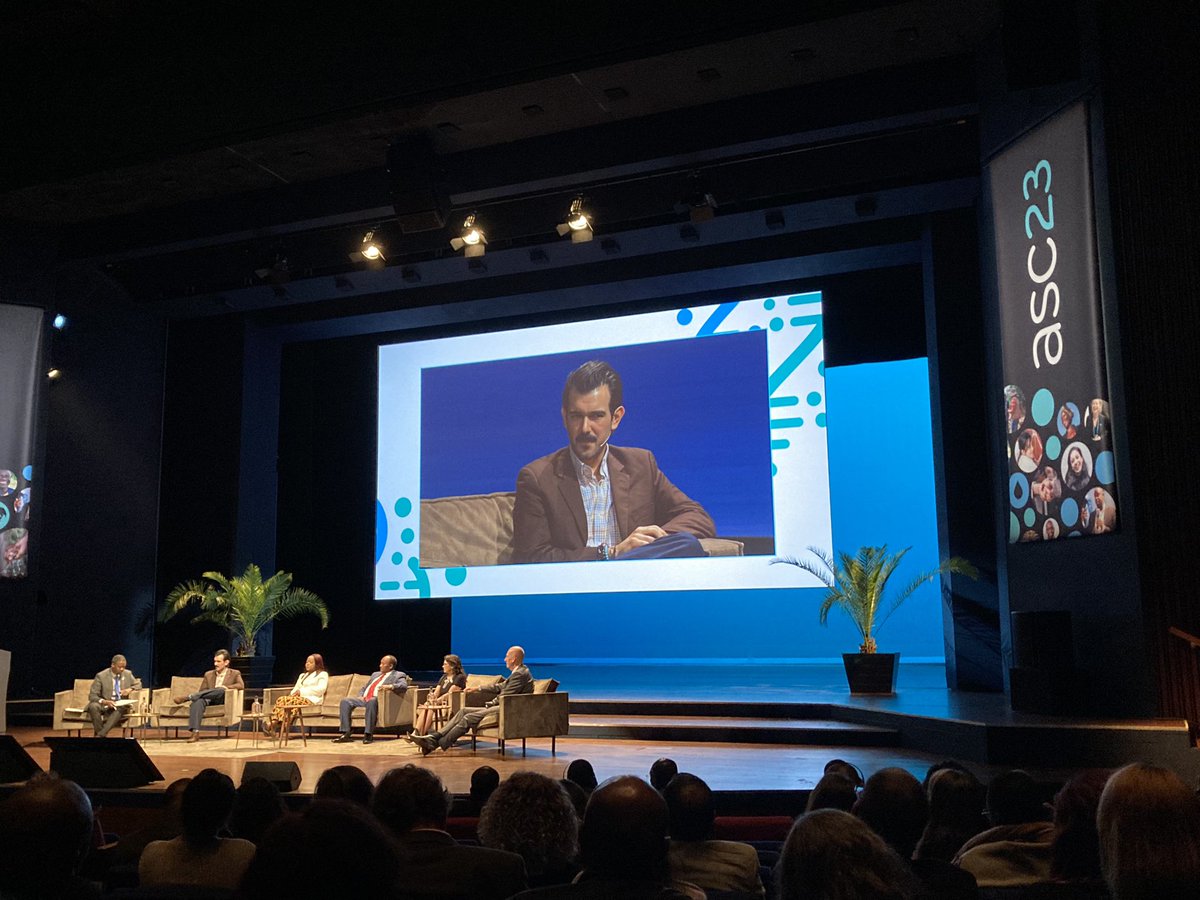 “Citizens &amp; human rights defenders in the Global South are facing pressures that citizens in Global North do not - their safety is threatened, they lack resources &amp; struggle to hold power-holders accountable.” - <a href="/gabrielrochab/">Gabo Rocha Belloni 🍉 🏳️‍🌈</a> from <a href="/ProDESC/">ProDESC</a> 

#ASC2023 #AllSystemsConnect2023
