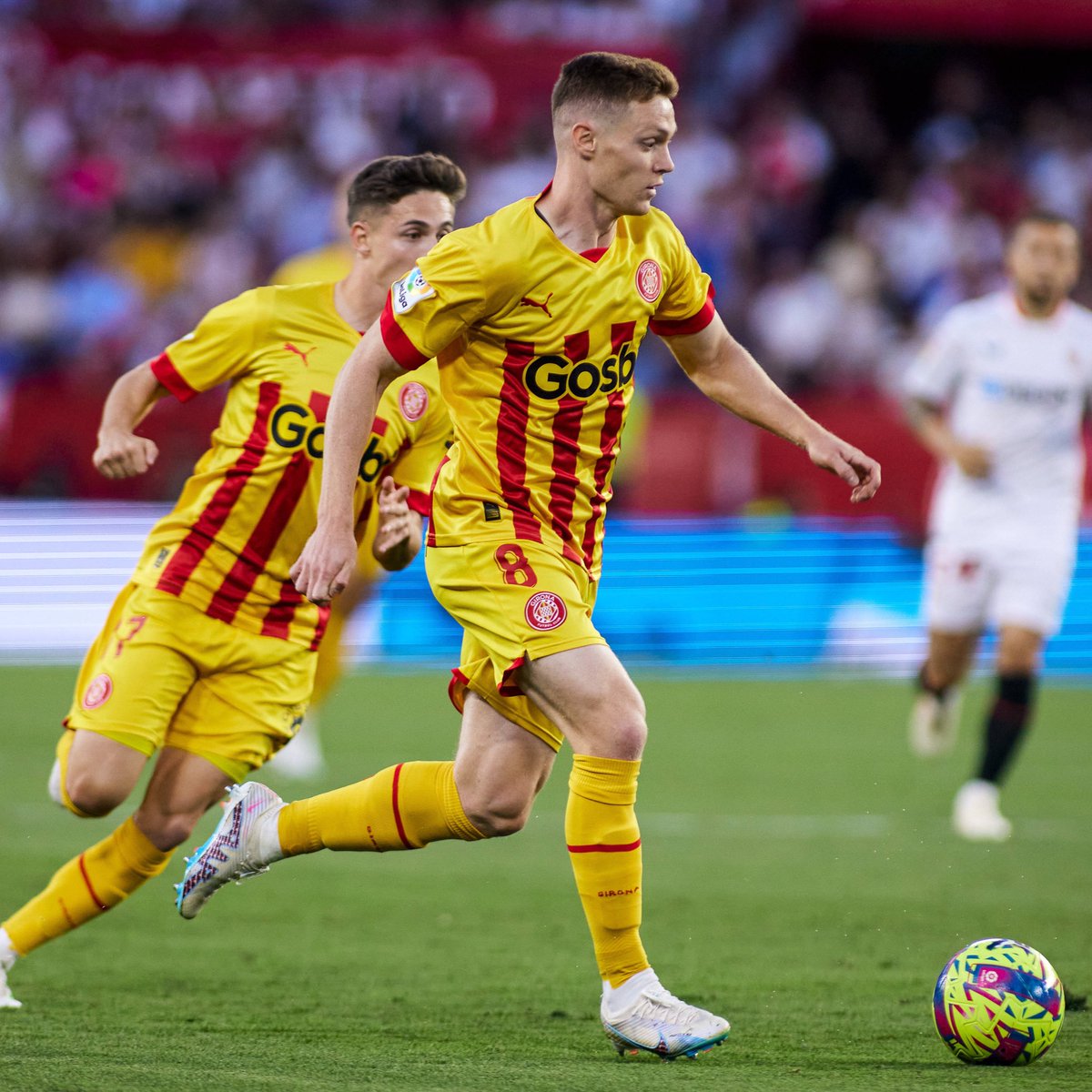 SEG_Football's tweet photo. 👀 Eyes on Europe!

🅰️ @GironaFC's 2-0 win over Sevilla FC and Viktor Tsygankov's fourth LaLiga assist give the team hope for a European campaign. https://t.co/gEi8ov1TzL