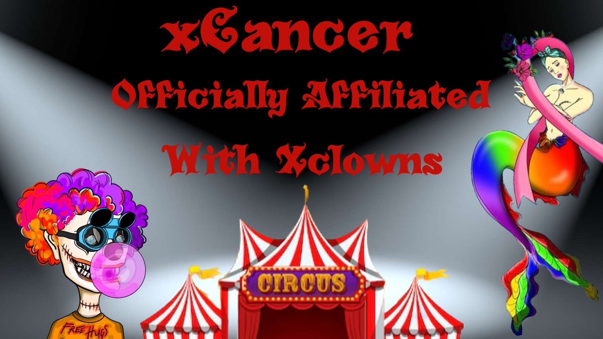 CatayongSabrina's tweet photo. I'm so happy that @xCancer22
affiliated w/@xrpl_clown LFG🔥pls support & show us your love to these two awesome projects on XRPL.
For those who doesn't know about this projects hop in discord.
https://t.co/vuGcOinTcM
https://t.co/4e6AIRKHap
#xCancer♥️#xClown https://t.co/vylU5C8oUj