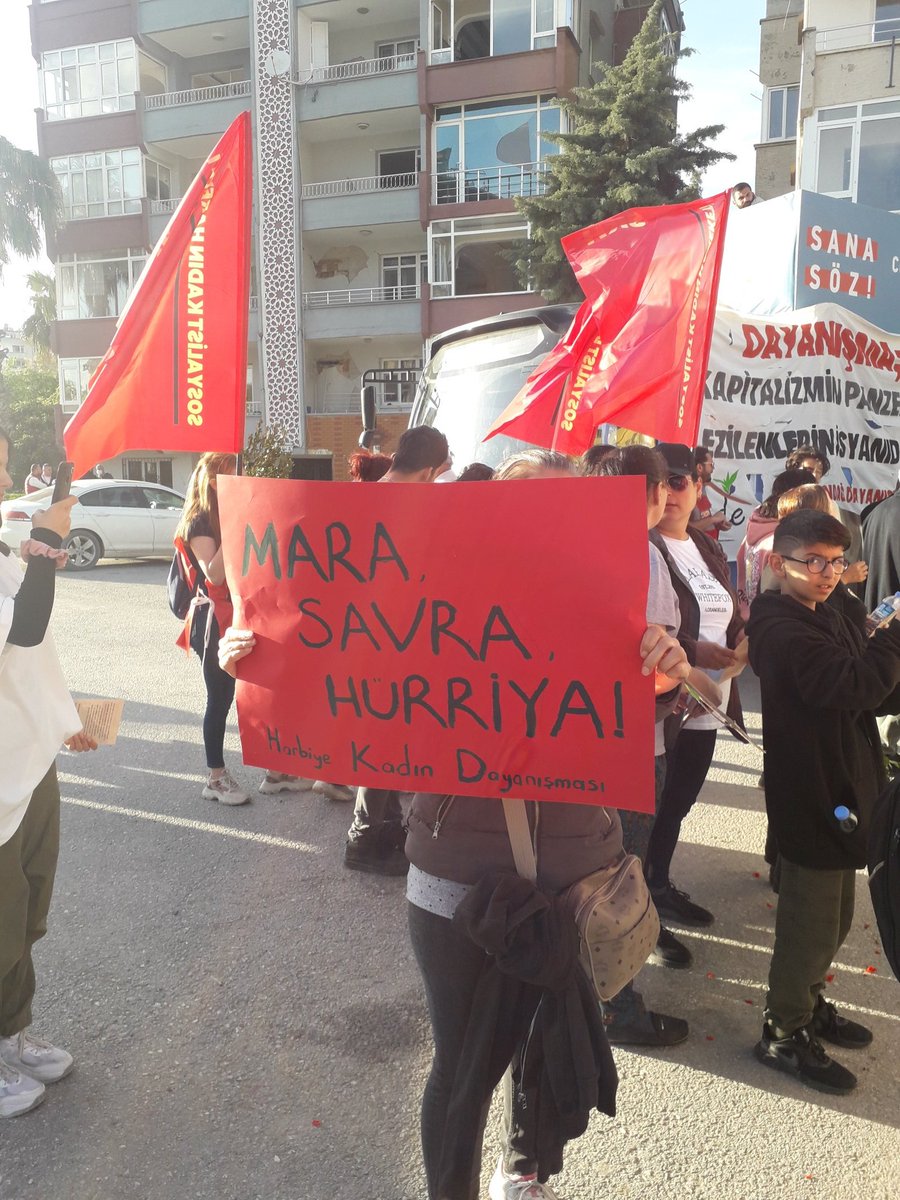Harbiye Kadın Dayanışması tweet media