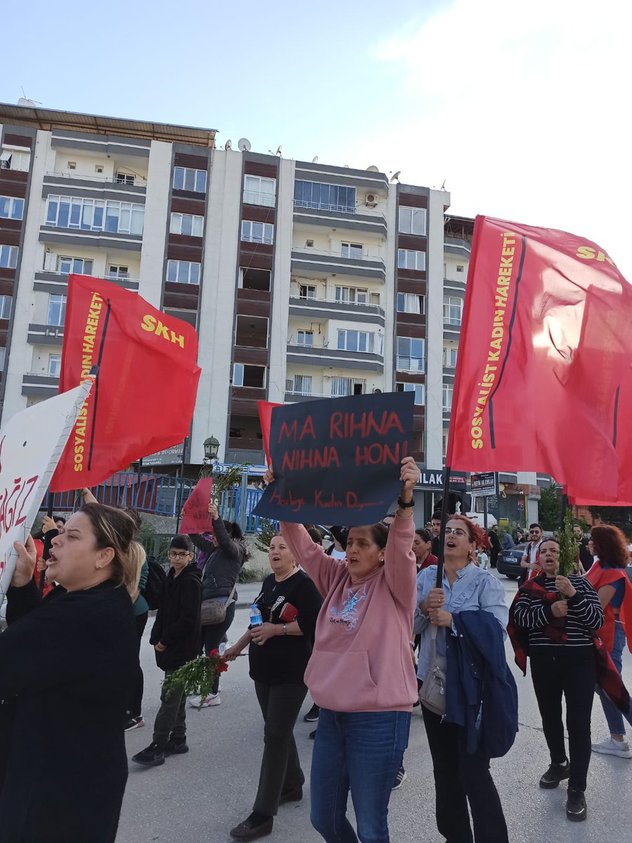 Harbiye Kadın Dayanışması tweet media