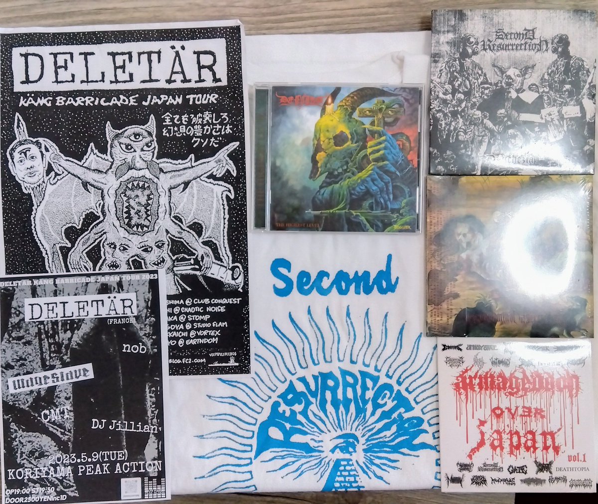 metalfullten's tweet image. 昨日はお客さんとしても楽しかったです☺️
#defiled #secondresurrection #peakaction #郡山