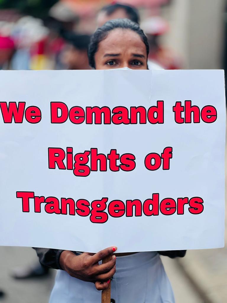 IndustriALL_GU's tweet photo. Sri Lanka - the national union of transgender workers joined NUMMS @MayDay2023 demonstration.
NUMMS strongly supports the formation of a national union for transgender workers.
#MayDay2023
#AllYouth
@lgbtiworkers
#RatifyC190 https://t.co/yze1S8tTjx